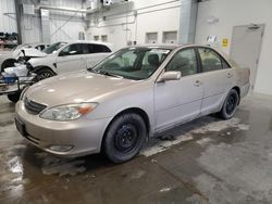 Toyota Camry salvage cars for sale: 2003 Toyota Camry LE