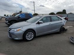 Toyota Camry Vehiculos salvage en venta: 2016 Toyota Camry LE