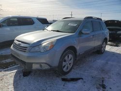 Subaru salvage cars for sale: 2012 Subaru Outback 2.5I