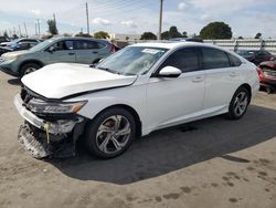 Honda Accord salvage cars for sale: 2018 Honda Accord EXL