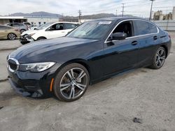 Salvage cars for sale from Copart Sun Valley, CA: 2020 BMW 330I