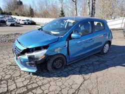 Mitsubishi salvage cars for sale: 2021 Mitsubishi Mirage ES