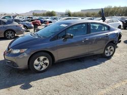 Honda Civic salvage cars for sale: 2015 Honda Civic LX