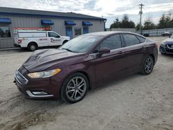 Salvage cars for sale from Copart Midway, FL: 2017 Ford Fusion S