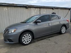 Nissan salvage cars for sale: 2019 Nissan Sentra S