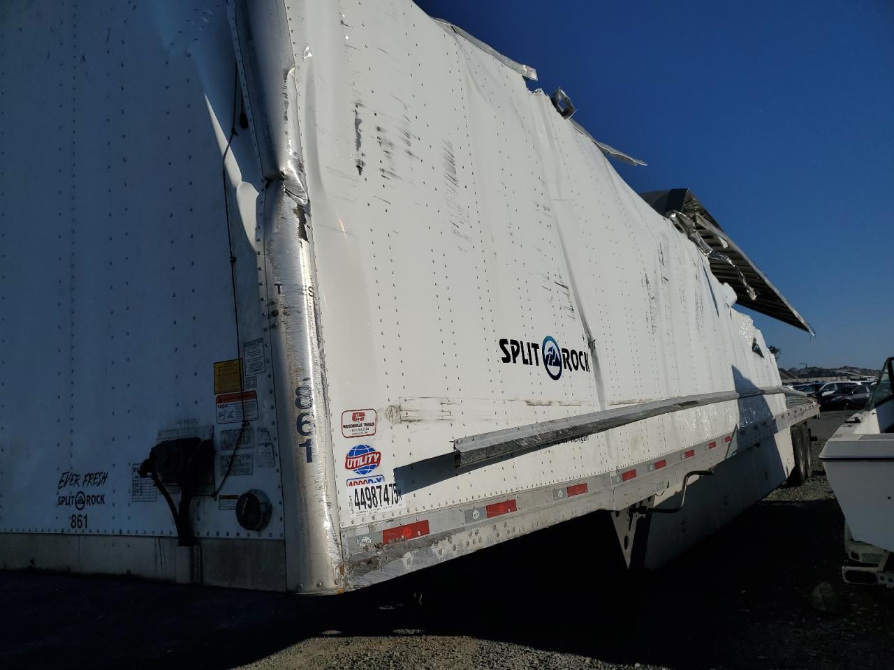 2019 Utility DRY DRY Van Trailer