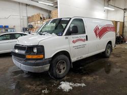 Salvage trucks for sale at Ham Lake, MN auction: 2013 Chevrolet Express G3500