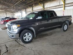 Toyota Tundra salvage cars for sale: 2018 Toyota Tundra Double Cab SR