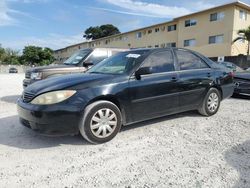 Toyota Camry Vehiculos salvage en venta: 2006 Toyota Camry LE