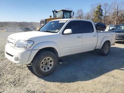 Toyota Tundra salvage cars for sale: 2005 Toyota Tundra Double Cab Limited