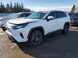 Toyota salvage cars for sale: 2022 Toyota Rav4 LE