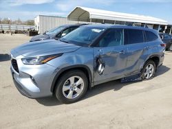 Toyota Highlander salvage cars for sale: 2022 Toyota Highlander L