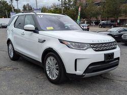 Land Rover Discovery salvage cars for sale: 2017 Land Rover Discovery HSE Luxury