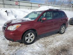 Subaru Forester salvage cars for sale: 2014 Subaru Forester 2.5I Premium