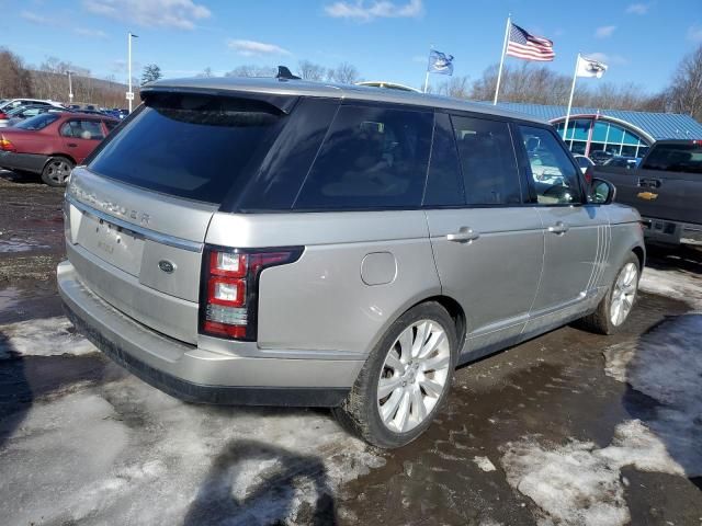 2016 Land Rover Range Rover Supercharged