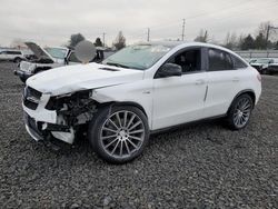 Mercedes-Benz gle-Class salvage cars for sale: 2018 Mercedes-Benz GLE Coupe 43 AMG