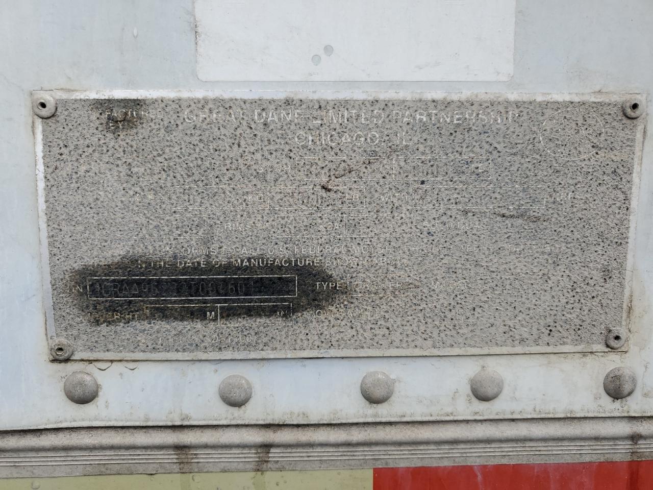 2002 Great Dane DRY Van Trailer