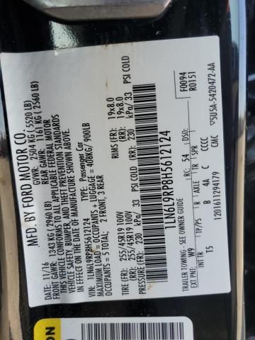 2017 Lincoln Continental Reserve