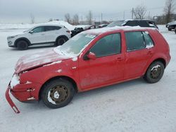 Volkswagen Golf salvage cars for sale: 2007 Volkswagen City Golf