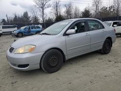 Toyota Corolla salvage cars for sale: 2007 Toyota Corolla CE