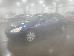 Honda Accord salvage cars for sale: 2005 Honda Accord EX