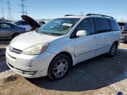 Toyota Sienna xle salvage cars for sale: 2005 Toyota Sienna XLE