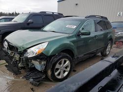 Subaru salvage cars for sale: 2013 Subaru Outback 2.5I Premium