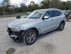 BMW x3 salvage cars for sale: 2020 BMW X3 SDRIVE30I