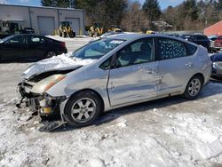 Salvage cars for sale from Copart Mendon, MA: 2007 Toyota Prius