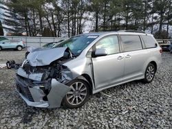 Salvage cars for sale from Copart Windsor, NJ: 2020 Toyota Sienna LE