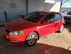 Volkswagen Golf salvage cars for sale: 2015 Volkswagen Golf TDI