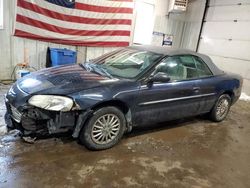 Salvage cars for sale from Copart Lyman, ME: 2002 Chrysler Sebring LX