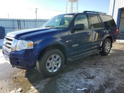 Salvage cars for sale from Copart Chicago Heights, IL: 2008 Ford Expedition XLT