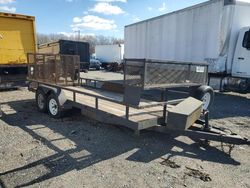Salvage trucks for sale at Glassboro, NJ auction: 2013 Zook Utility Trailer