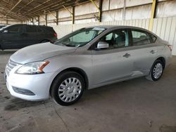 Salvage cars for sale from Copart Phoenix, AZ: 2015 Nissan Sentra S