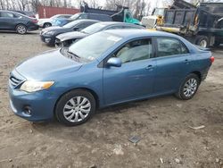 Toyota Corolla salvage cars for sale: 2013 Toyota Corolla Base