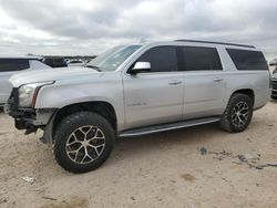 Salvage cars for sale from Copart San Antonio, TX: 2016 GMC Yukon XL C1500 SLE