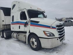 Salvage trucks for sale at Central Square, NY auction: 2020 Freightliner Cascadia Semi Truck