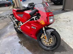 Ducati salvage cars for sale: 1992 Ducati 851 Sport