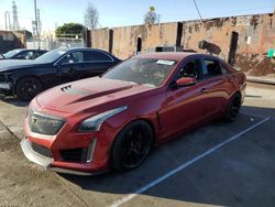 Cadillac cts Vehiculos salvage en venta: 2017 Cadillac CTS-V