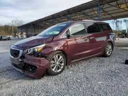 KIA Sedona salvage cars for sale: 2016 KIA Sedona SXL