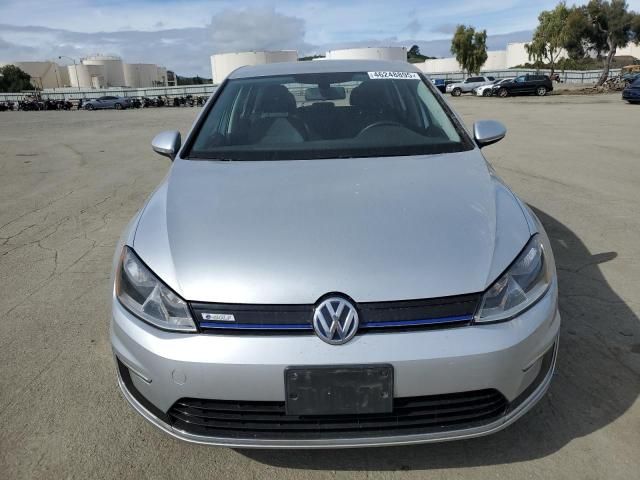 2016 Volkswagen E-GOLF SE