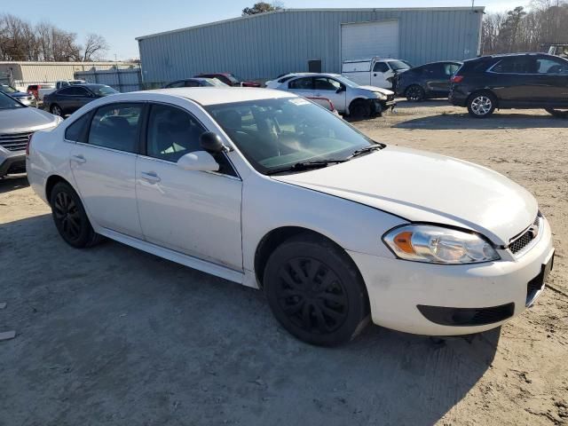 2016 Chevrolet Impala Limited Police