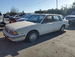 Buick salvage cars for sale: 1985 Buick Century Custom