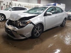 Toyota Corolla l salvage cars for sale: 2016 Toyota Corolla L