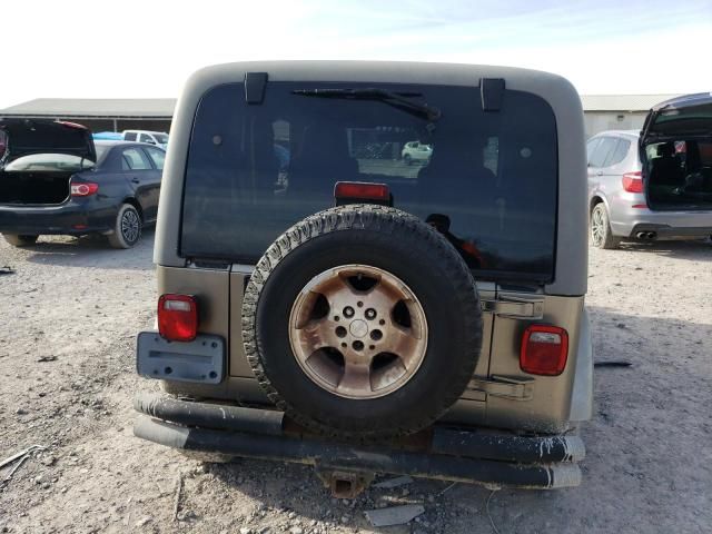 2003 Jeep Wrangler / TJ Sahara