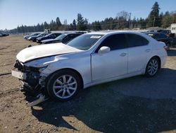 Lexus salvage cars for sale: 2007 Lexus LS 460