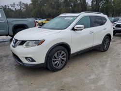 Salvage cars for sale from Copart Ocala, FL: 2016 Nissan Rogue S