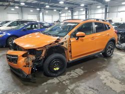 Subaru Crosstrek salvage cars for sale: 2018 Subaru Crosstrek Premium