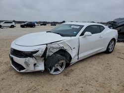 Salvage cars for sale from Copart San Antonio, TX: 2022 Chevrolet Camaro LS